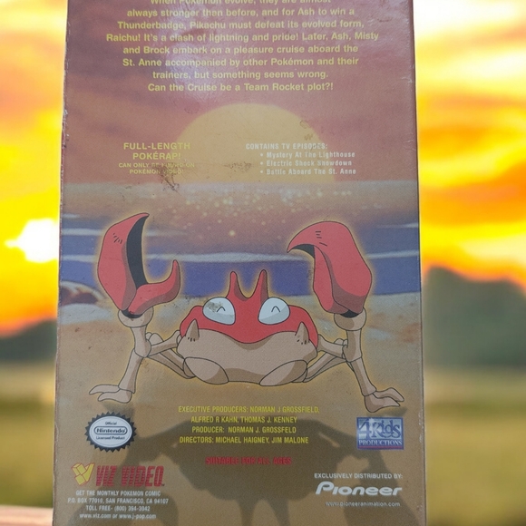VHS Pokemon Thunder Shock pikachu vs raichu Movie vintage 1997 - Picture 3 of 3